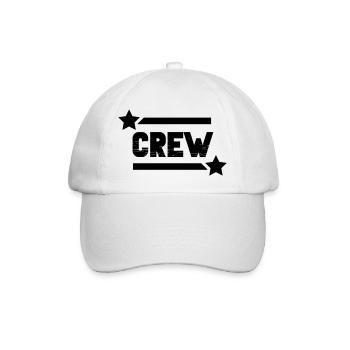 Crew - Baseballkappe - Weiß/Weiß - Vorne