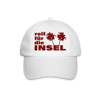 REIF FÜR DIE INSEL - Baseballkappe - Weiß/Weiß - Vorne