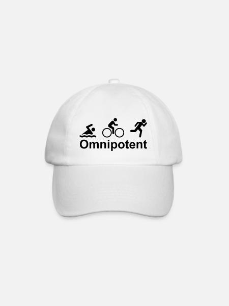 Omnipotent - Baseballkappe - Weiß/Weiß
