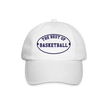 Das Beste im Basketball – Champion-Sport-Dribbling - Baseballkappe - Weiß/Weiß - Vorne