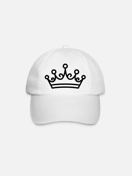 Diadem - Baseballkappe - Weiß/Weiß