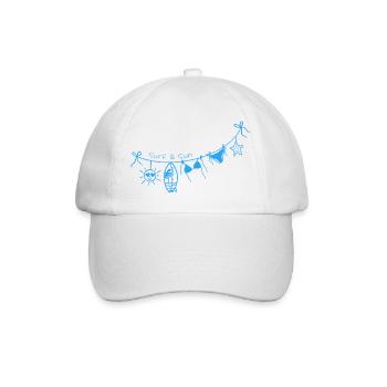 Surf & Sun - Baseballkappe - Weiß/Weiß - Vorne