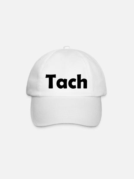 Tach - Baseballkappe - Weiß/Weiß