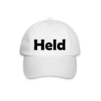 Held - Baseballkappe - Weiß/Weiß - Vorne