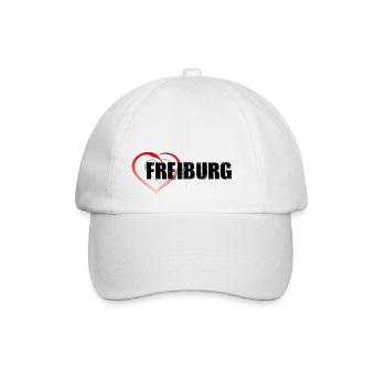 Freiburg - Baseballkappe - Weiß/Weiß - Vorne