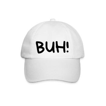 Buh! - Baseballkappe - Weiß/Weiß - Vorne