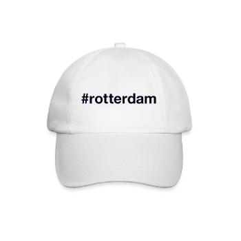 ROTTERDAM Hashtag - Baseballkappe - Weiß/Weiß - Vorne