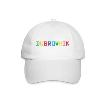 DUBROVNIK Croatia Kroatien - Baseballkappe - Weiß/Weiß - Vorne