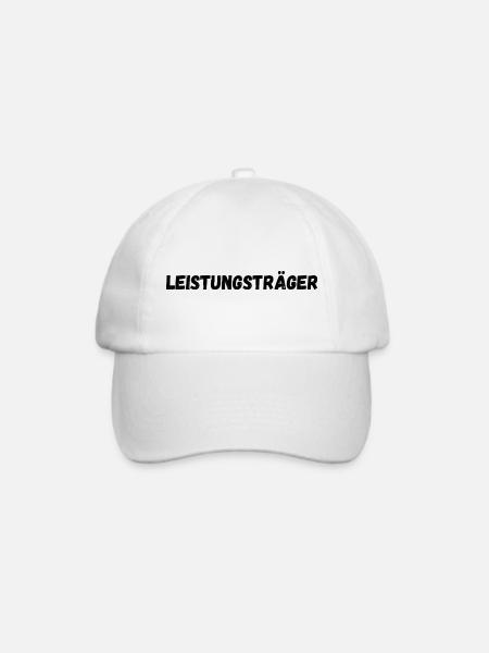 Leistungsträger - Baseballkappe - Weiß/Weiß
