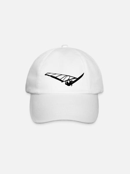 Windsurfen - Baseballkappe - Weiß/Weiß