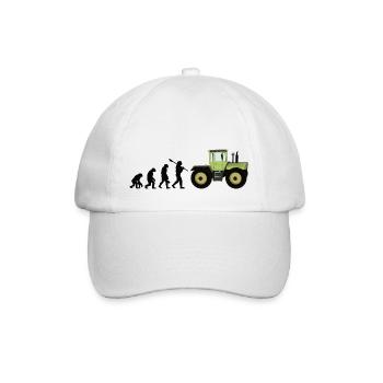 Unimog - Evolution - Oldtimer - Offroad - MB Trac - Baseballkappe - Weiß/Weiß - Vorne
