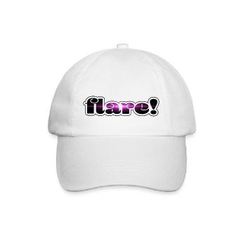 flare! frame - Baseballkappe - Weiß/Weiß - Vorne