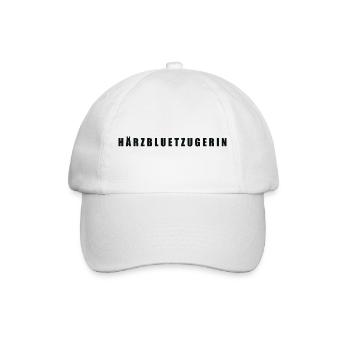Härzbluetzugerin Kanton Zug - Baseballkappe - Weiß/Weiß - Vorne
