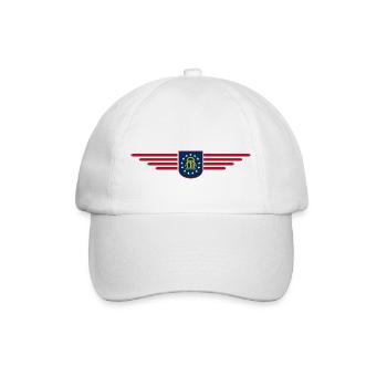 Georgia Fan T-Shirt – Südstaaten-Flair - Baseballkappe - Weiß/Weiß - Vorne