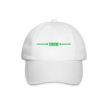Crew - Baseballkappe - Weiß/Weiß - Vorne