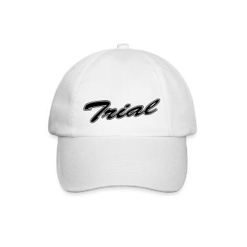 Trial - Baseballkappe - Weiß/Weiß - Vorne
