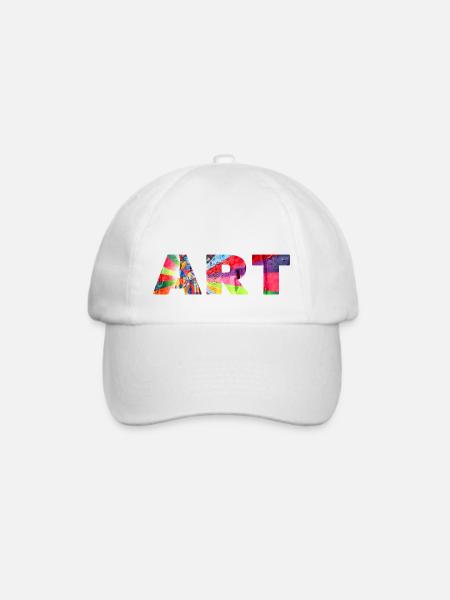 "ART" - Baseballkappe - Weiß/Weiß