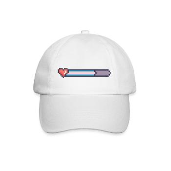 Trans Ladebalken - Baseballkappe - Weiß/Weiß - Vorne