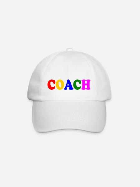 Coach - Baseballkappe - Weiß/Weiß