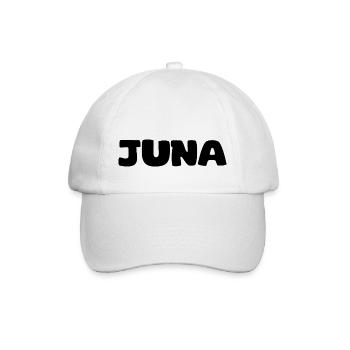 Name - Juna - Baseballkappe - Weiß/Weiß - Vorne
