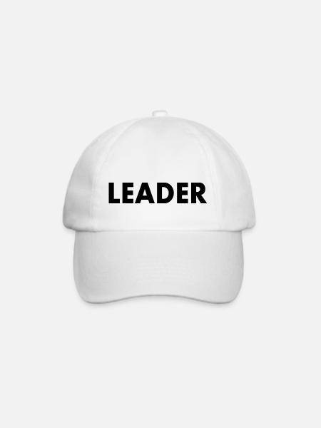 Leader - Baseballkappe - Weiß/Weiß