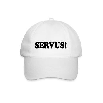 Servus - Baseballkappe - Weiß/Weiß - Vorne