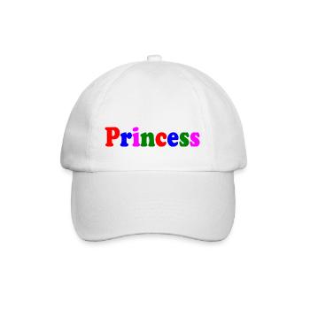Princess - Baseballkappe - Weiß/Weiß - Vorne