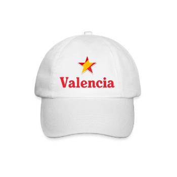 Valencia - Baseballkappe - Weiß/Weiß - Vorne