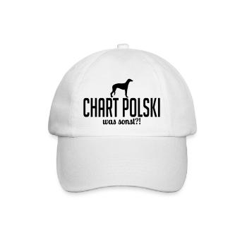 CHART POLSKI was sonst - Baseballkappe - Weiß/Weiß - Vorne