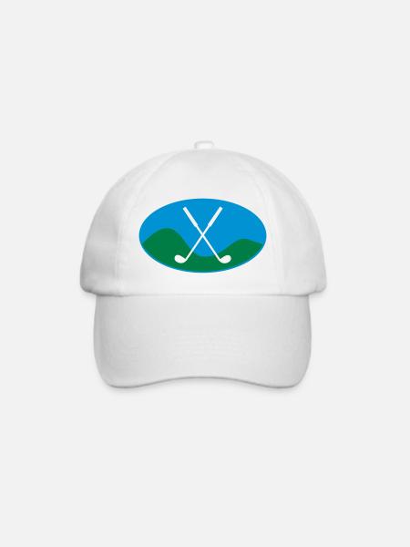 golf - Baseballkappe - Weiß/Weiß