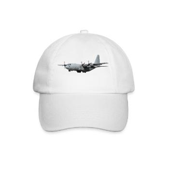 Hercules C-130 - Baseballkappe - Weiß/Weiß - Vorne
