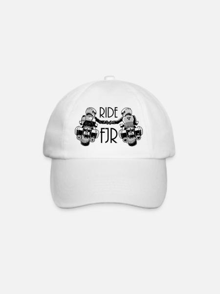 0852 2 RIDE FJR - Baseballkappe - Weiß/Weiß