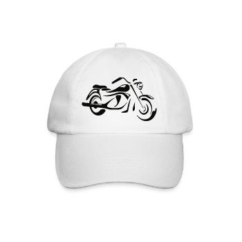 Chopper - Baseballkappe - Weiß/Weiß - Vorne