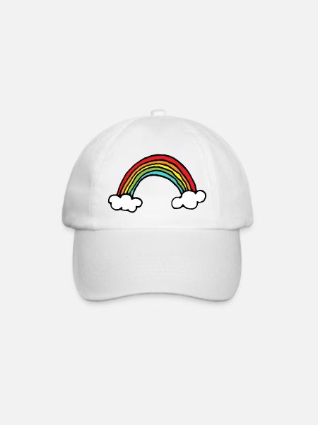 lgbt - Baseballkappe - Weiß/Weiß