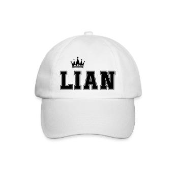 Lian - Baseballkappe - Weiß/Weiß - Vorne