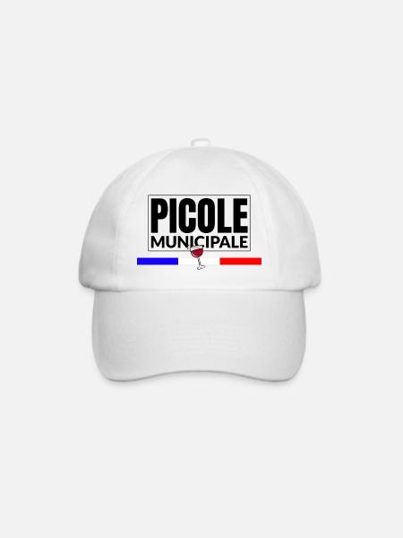 Gemeinde Picole - Baseballkappe - Weiß/Weiß
