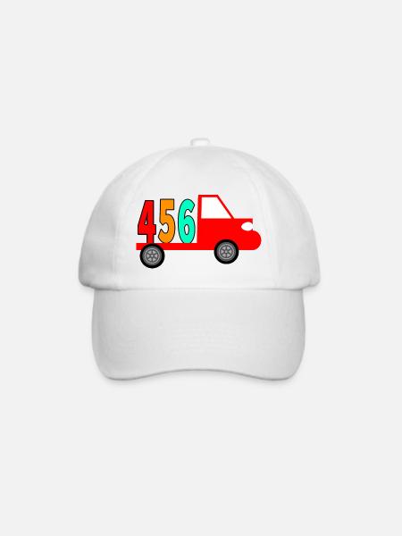 Truck - Baseballkappe - Weiß/Weiß
