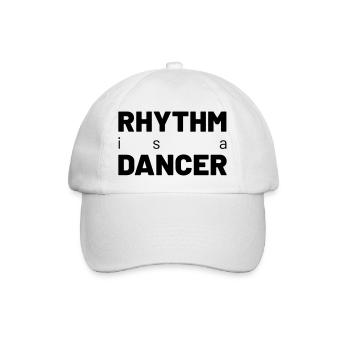 Rhythm is a Dancer - Baseballkappe - Weiß/Weiß - Vorne