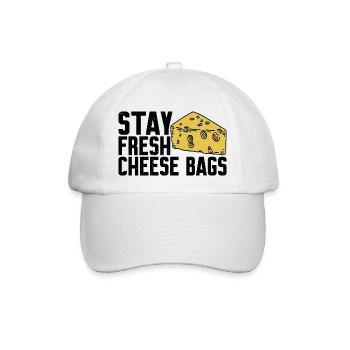Stay Fresh Cheese Bags 18 - Baseballkappe - Weiß/Weiß - Vorne