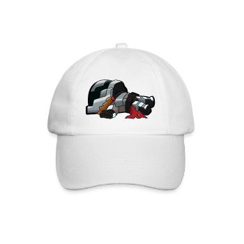 Sprunglegastheniker - Baseballkappe - Weiß/Weiß - Vorne