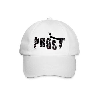 Prost - Baseballkappe - Weiß/Weiß - Vorne
