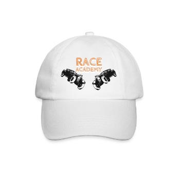 Race Academy - Baseballkappe - Weiß/Weiß - Vorne