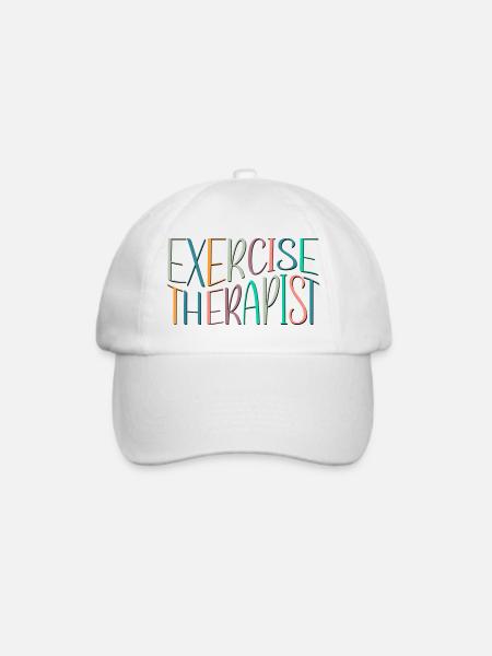 Bewegungstherapeut Therapie - Baseballkappe - Weiß/Weiß