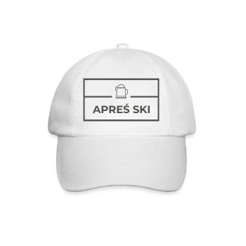 Apreś Ski - Baseballkappe - Weiß/Weiß - Vorne