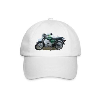 Moped - Baseballkappe - Weiß/Weiß - Vorne