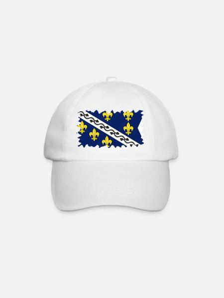 Bosnien in der Herzegowina Europa Sarajavo Flagge Mostar - Baseballkappe - Weiß/Weiß