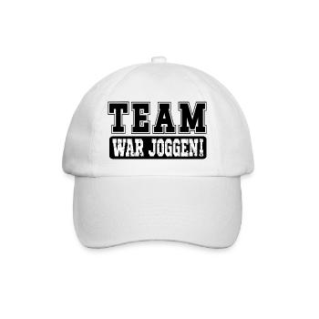 TEAM JOGGING LAUFMOTIVATION - Baseballkappe - Weiß/Weiß - Vorne
