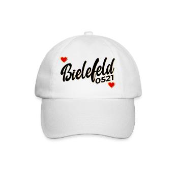 OSTWESTFALEN 0521 BIELEFELD - Baseballkappe - Weiß/Weiß - Vorne