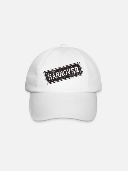 Hannover Design - Baseballkappe - Weiß/Weiß
