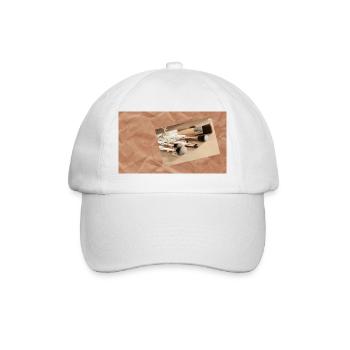 Schönheit - Baseballkappe - Weiß/Weiß - Vorne